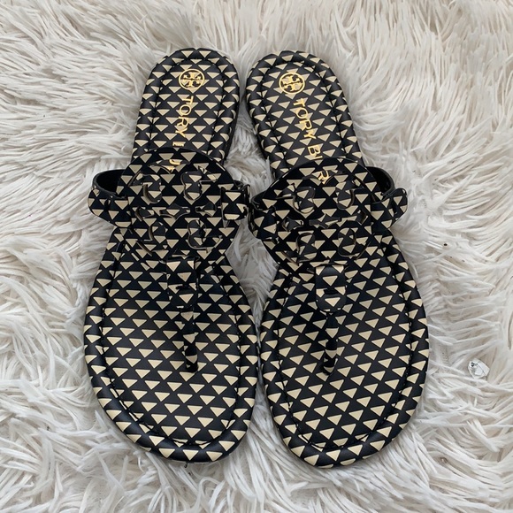 Tory Burch Miller sandals triangle geo sandal - Picture 6 of 13